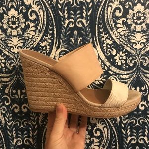 Slip On Wedge Sandals